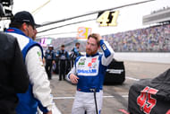Tyler Reddick during a red flag stoppage at New Hampshire Motor Speedway. Source: Imagn